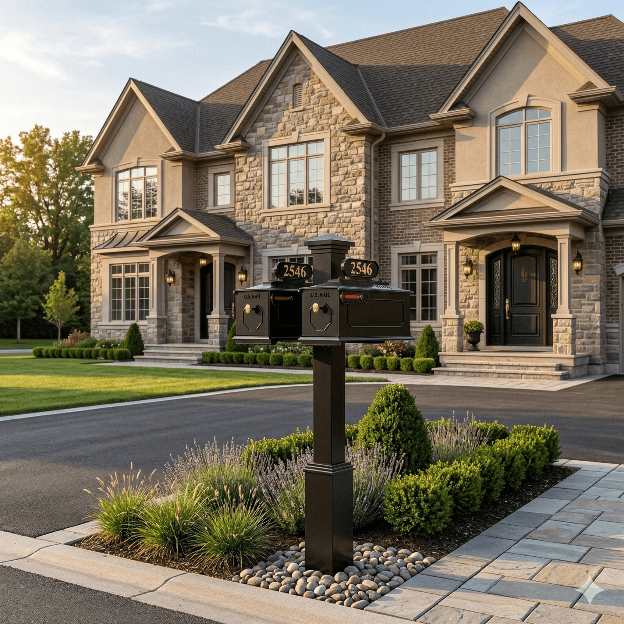 Duplex Mailboxes