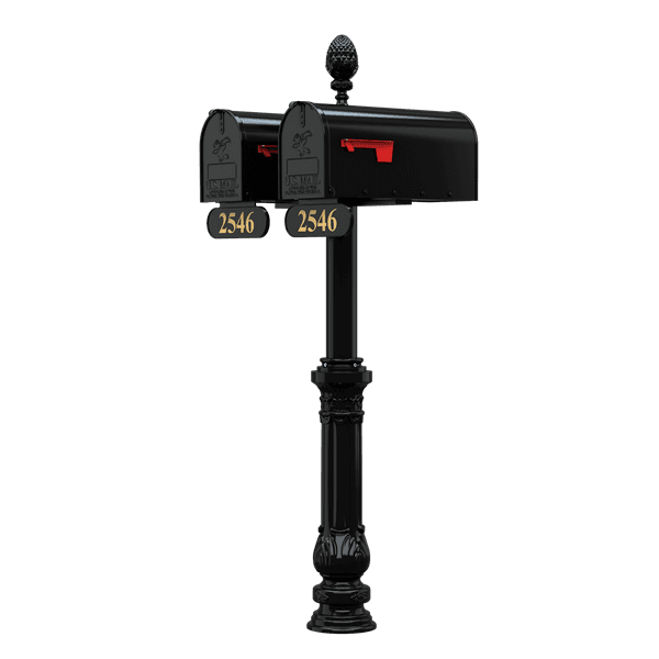 Washington Mailbox System with Standard Mailboxes